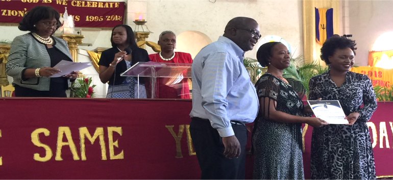 John Maxwell seminar with Marie-Lucie Spoke Diana Kenoly and Patrick Tannis hosted by Mount Zion's Missions Inc Barbados Foursquare Church