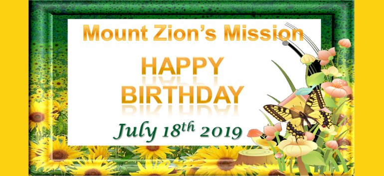 Mount Zion's Missions Inc Barbados Foursquare Church July 11th 2021 message