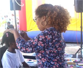Impacting Our Communities Saturday Face Painting