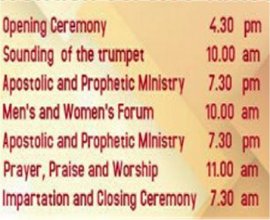 Mount Zion’s Missions Convention - Sunday Opening Ceremony