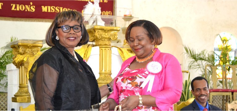 Pastor Sonia Pastor at Mount Zion’s Missions International Inc