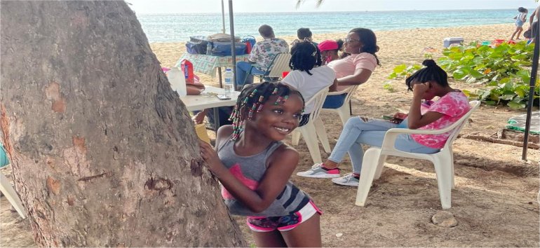 Mount Zion's Missions Inc Barbados Foursquare Church beach fun day